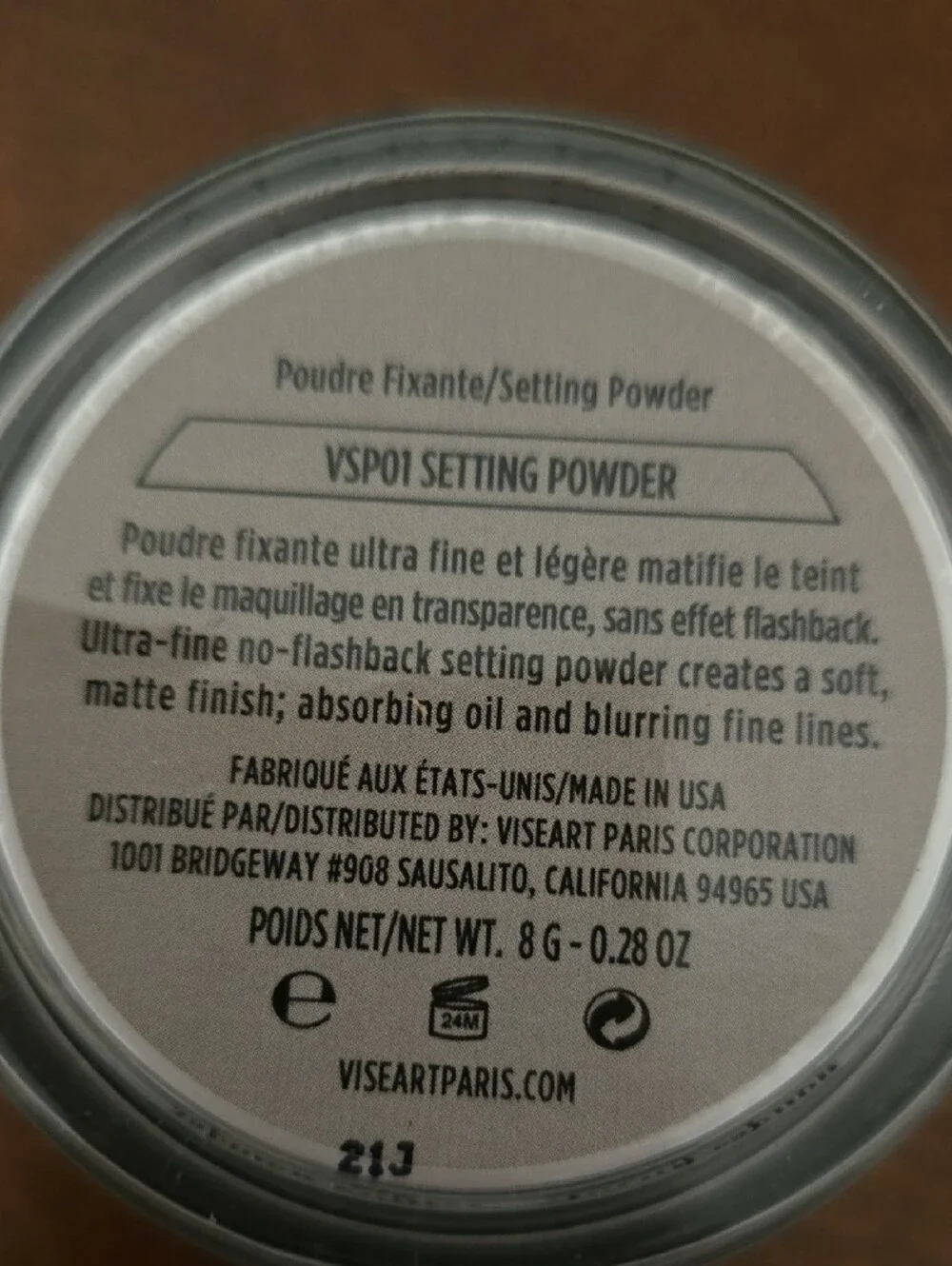 Viseart Invisible Seamless Setting Powder